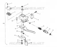 CILINDRO PRINCIPALE 440 XCR 0961660 (4932113211B007)