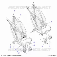 SEDE BELT MOUNTING