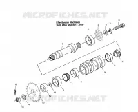 CENTRO TIGHTENER (After 3/17/97) Scrambler 400L W97BC38C (4939893989B13A)