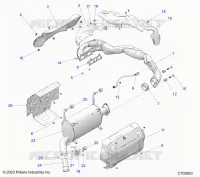 ENGINE, IMPIANTO DI SCARICO