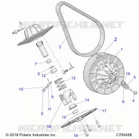 TRASMISSIONE, SECONDARY CLUTCH