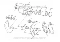 FRENO ANTERIORE MONTAGGIO  4X4 400L W948140 (4926772677B006)