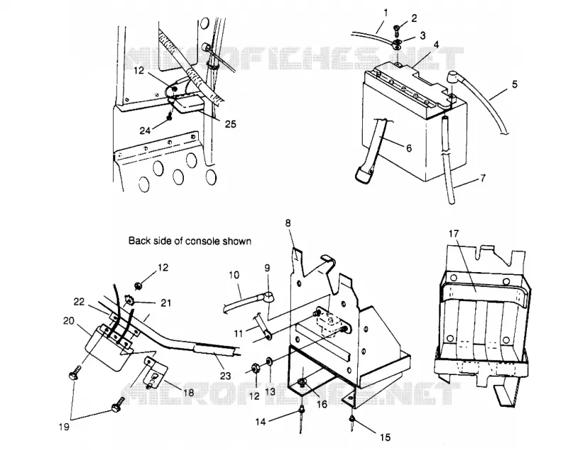 BATTERIA BOX TRAIL 0962761, TRAIL TOURING 0962262,  and EUROPEAN TRAIL TOURI (4931763176B014)