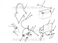 ELECTRIC START COMPONENTS Trail ES and Deluxe (4914161416023A)