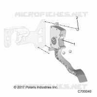 ENGINE, ACCELERATORE PEDALE