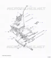 TRASMISSIONE, MAIN GEARCASE MOUNTING