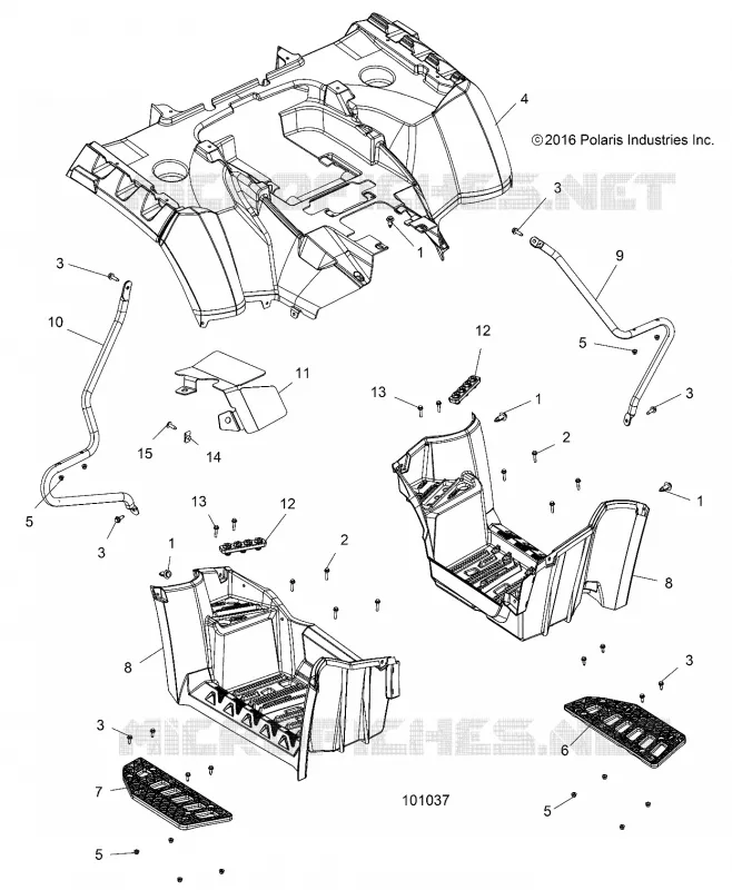 POSTERIORE CAB AND FOOTWELL