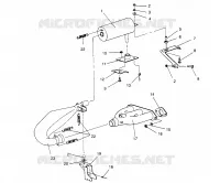 IMPIANTO DI SCARICO RXL 0966768 (4932033203C003)