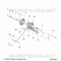 SUSPENSION, POSTERIORE COPPIA ARM