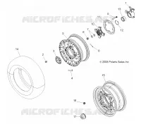 RUOTE, FRONT and HUB