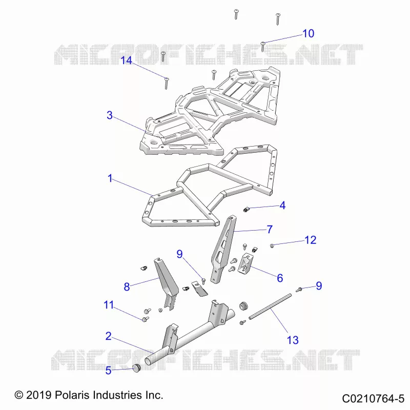 CARROZZERIA POSTERIORE RACK