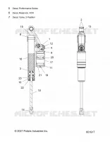 SUSPENSION, AMMORTIZZATORE POSTERIORE TRACK
