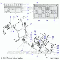 ELETTRICO, WIRE HARNESS, CHASSIS
