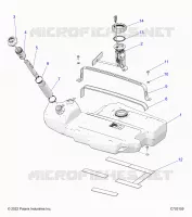 SISTEMA DI ALIMENTAZIONE CARBURANTE, FUEL TANK