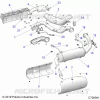 ENGINE, IMPIANTO DI SCARICO