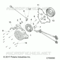 ENGINE, STATOR AND VOLANO