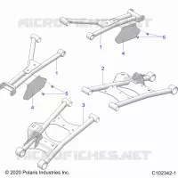 SOSPENSIONE POSTERIORE CONTROL ARMS