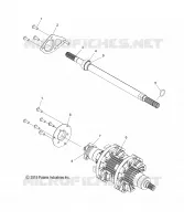 DRIVE TRAIN, JACKSHAFT AND ALBERO DI TRASMISSIONE