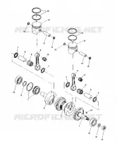 PISTON AND ALBERO MOTORE (TRAIL) (4910941094034A)