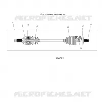 TRASMISSIONE, DRIVE SHAFT, FRONT