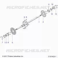SOSPENSIONE POSTERIORE AXLE