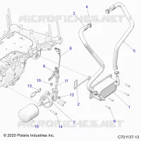 FILTRO DELL'OLIO, OIL COOLER AND RELATED