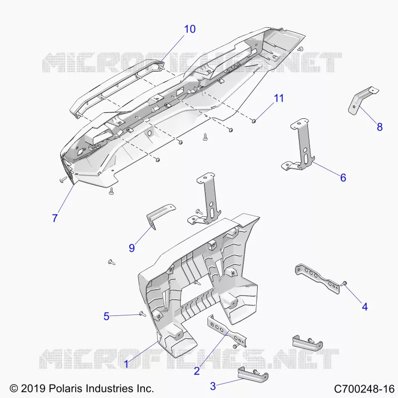CARROZZERIA POSTERIORE BUMPER