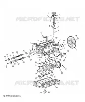 ENGINE, CILINDRO BLOCK AND RELATED PARTS