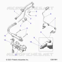 SISTEMA DI ALIMENTAZIONE CARBURANTE, RAIL, LINES AND THROTTLE BODY