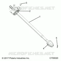TRASMISSIONE, FRONT PROP SHAFT