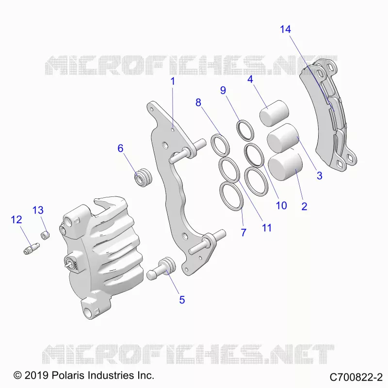 FRENO ANTERIORE CALIPER