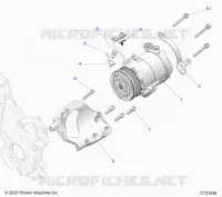 MOTORE, HVAC COMPRESSOR