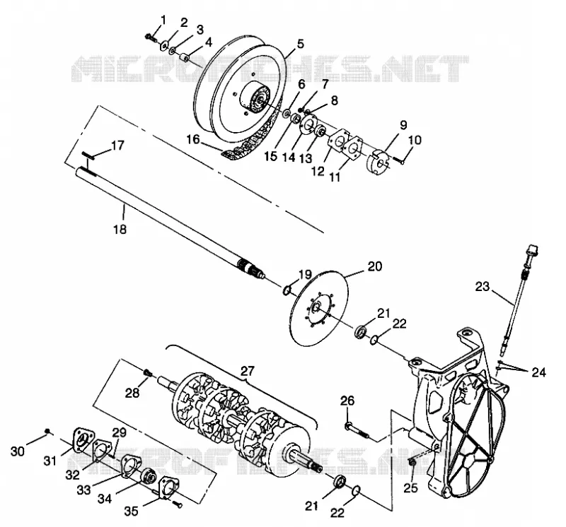 TRASMISSIONE ULTRA SP 0970678 (4938093809B008)