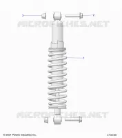 SUSPENSION, AMMORTIZZATORE POSTERIORE