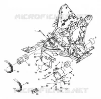 TRANSMISSIONE ANTERIORE XPLORER 400L W97CC38C (4939753975B002)