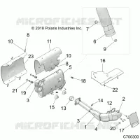 ENGINE, IMPIANTO DI SCARICO