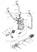 POMPA DELL'OLIO XLT 0970756, XLT SKS 0970556,  and XLT RMK 0970956 (4937693769D005)