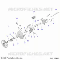 TRASMISSIONE, PRIMARY CLUTCH