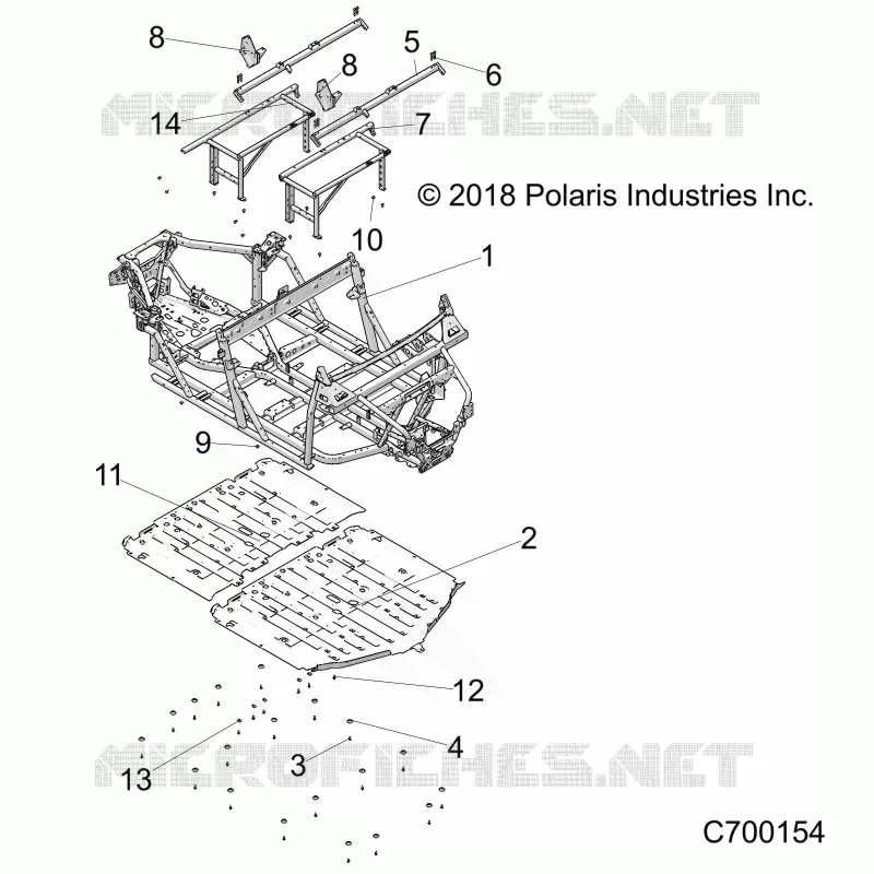 CHASSIS, MAIN FRAME AND SCIARED PLATES