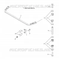 POSTERIORE STRUT STABILIZZATORE (2X4)(4X4)