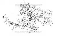 COPERCHIO FRIZIONE ASSEMBLY Sportsman 4x4 W948040 (4926842684B014)