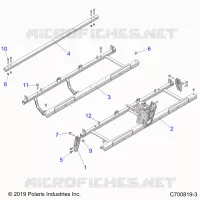 CHASSIS, SEDE SUPPORTS- G21GMD99AJ/AZ/BJ/BZ (C700819-3)