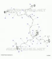 BRAKES, BRAKE LINES AND CILINDRO PRINCIPALE -R23RRED4FA/D4DA(C730797)