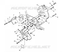 SCATOLA DEGLI INGRANAGGI   FRENO DI MONTAGGIO Trail Blazer W947221 (4926832683B012)