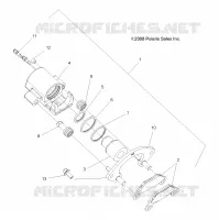 FRENO POSTERIORE CALIPER