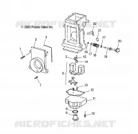 MOTORE, CARBURATORE, LOWER