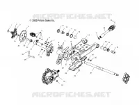 SWING ARM/REAR/SCATOLA INGRANAGGI MONTAGGIO