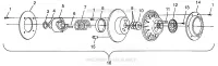 FRIZIONE DRIVEN RXL 0976768 (4938523852C002)
