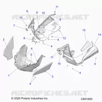 NOSEPAN ASM./FENDERS