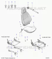 SEDE (PASSENGER) AND SEAT BELT MOUNTING
